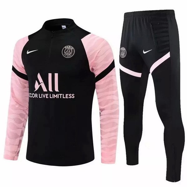 Chandal Paris Saint Germain 2021-22 Negro Rosa